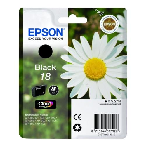 Epson Wkład atramentowy czarny (C13T18014012 / 18)