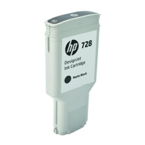 HP Wkład atramentowy czarny matowy (F9J68A / 728)