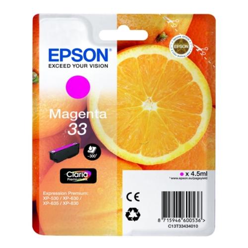 Epson Wkład atramentowy magenta (C13T33434012 / 33)