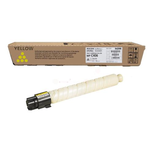Ricoh Toner żółty (842098 / MPC406)