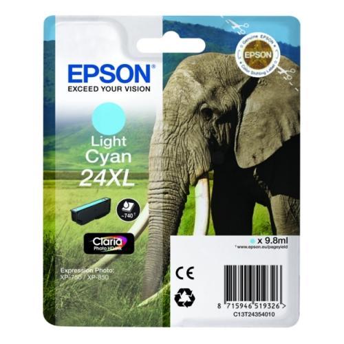 Epson Wkład atramentowy cyjanowe zdjęcie (C13T24354012 / 24XL) (high capacity)
