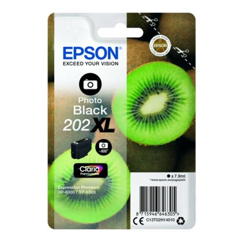 Epson Wkład atramentowy czarne zdjęcie (C13T02H14010 / 202XL) (high capacity)