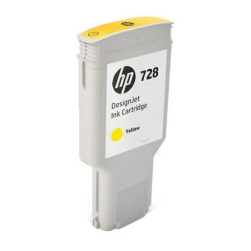 HP Wkład atramentowy żółty (F9K15A / 728)