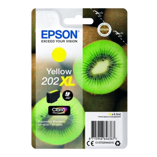 Epson Wkład atramentowy żółty (C13T02H44010 / 202XL) (high capacity)