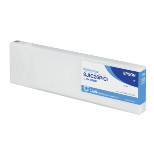 Epson Wkład atramentowy cyjan (C33S020619 / SJIC26PC)