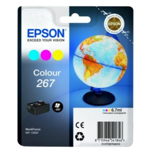 Epson Wkład atramentowy kolor (C13T26704010 / 267)