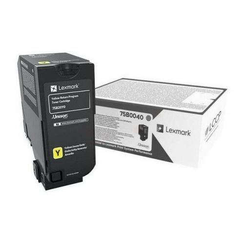Lexmark Toner żółty (75B0040 / 075B0040)