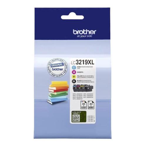 Brother Wkład atramentowy czarny / cyjan / magenta / żółty (LC3219XLVALDR) (multipack)