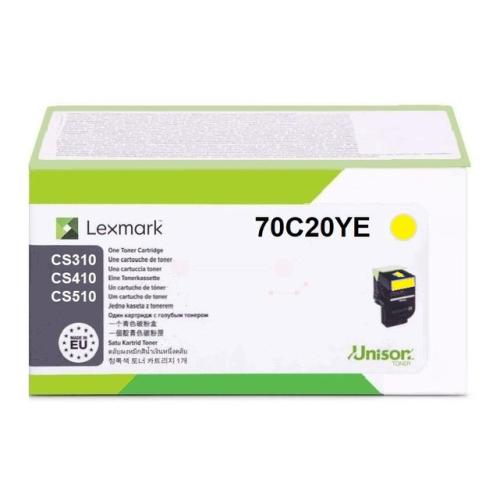 Lexmark Toner żółty (70C20YE / 702Y)