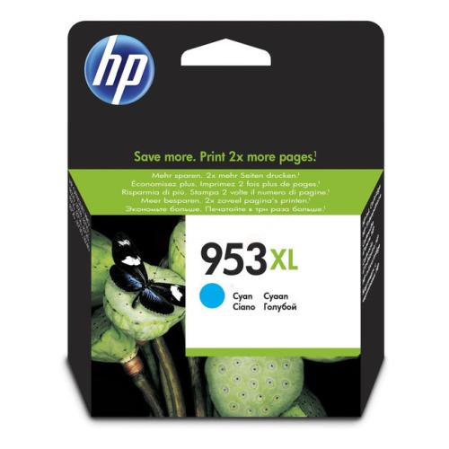 HP Wkład atramentowy cyjan (F6U16AE#301 / 953XL) (high capacity)
