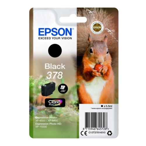 Epson Wkład atramentowy czarny (C13T37814010 / 378)