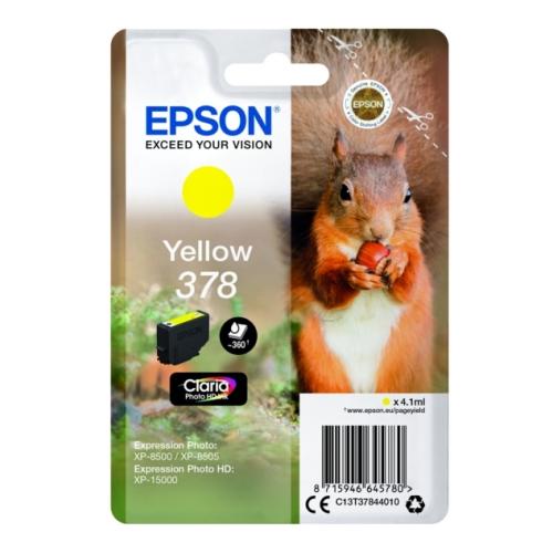 Epson Wkład atramentowy żółty (C13T37844010 / 378)