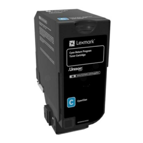 Lexmark Toner cyjan (74C2HCE / 074C2HCE) (Return)