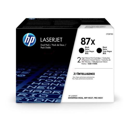 HP Toner czarny (CF287XD / 87X) (Podwójne opakowanie, high capacity)