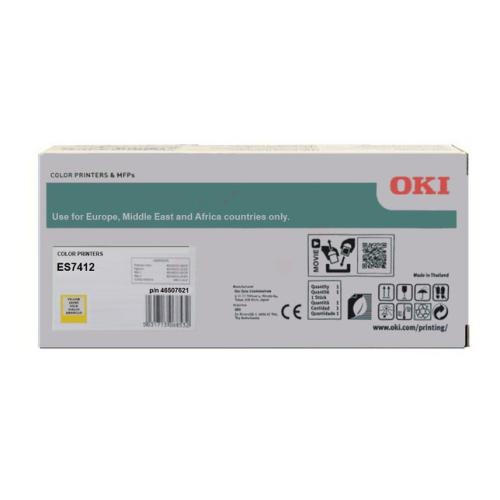 Oki Toner żółty (46507621)