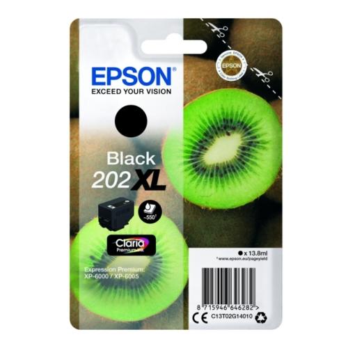 Epson Wkład atramentowy czarny (C13T02G14010 / 202XL) (high capacity)