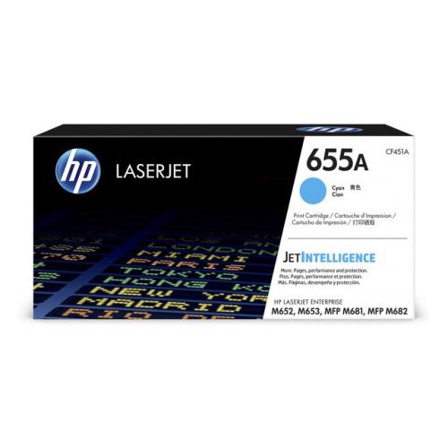 HP Toner cyjan (CF451A / 655A)