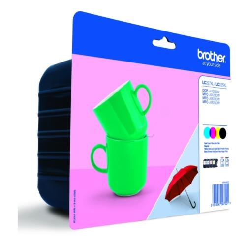Brother Wkład atramentowy czarny / cyjan / magenta / żółty (LC227XLVALBP) (multipack)
