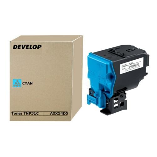 Develop Toner cyjan (A0X54D5 / TNP51C)
