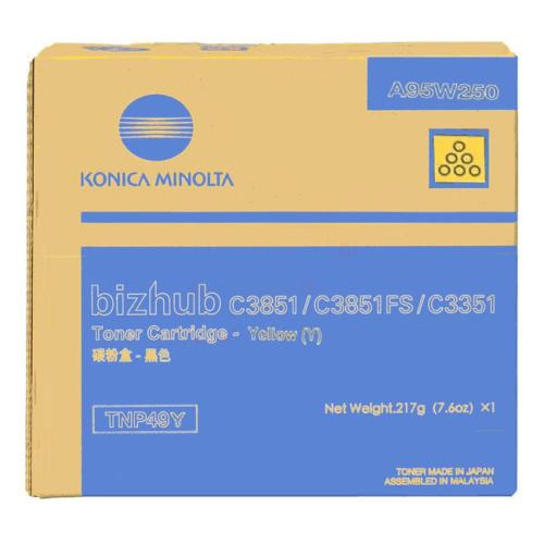 Konica Minolta Toner żółty (A95W250 / TNP49Y)