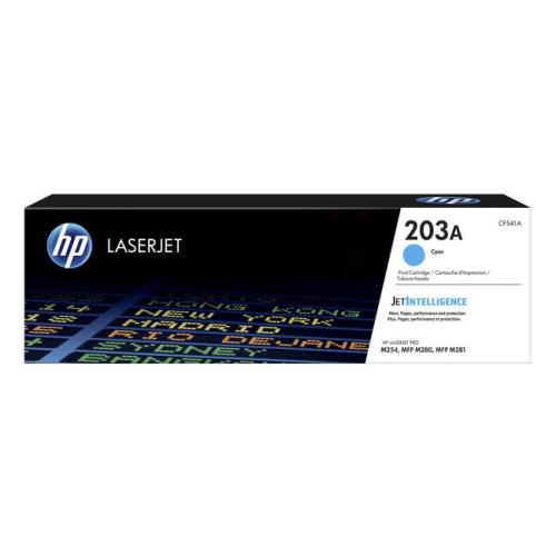 HP Toner cyjan (CF541A / 203A)