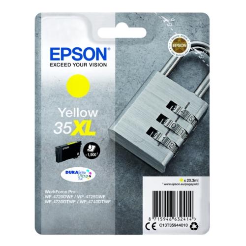 Epson Wkład atramentowy żółty (C13T35944010 / 35XL) (high capacity)