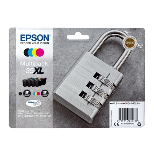 Epson Wkład atramentowy czarny / cyjan / magenta / żółty (C13T35964010 / 35XL) (multipack, high capacity)