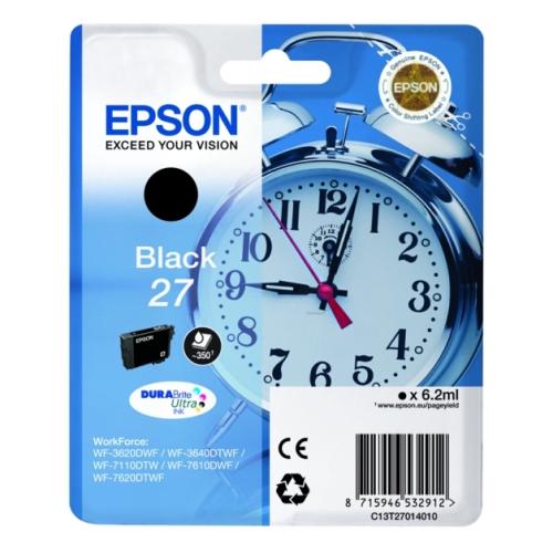 Epson Wkład atramentowy czarny (C13T27014012 / 27)