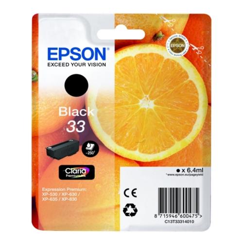 Epson Wkład atramentowy czarny (C13T33314012 / 33)