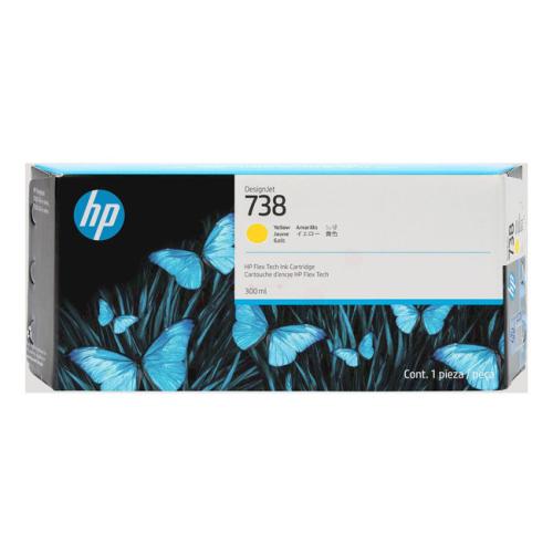HP Wkład atramentowy żółty (676M8A / 738)