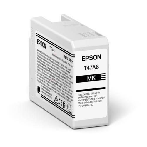 Epson Wkład atramentowy czarny matowy (C13T47A80N / T47A8)