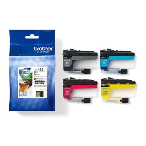 Brother Wkład atramentowy czarny / cyjan / magenta / żółty (LC426VAL) (multipack)