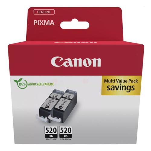 Canon Wkład atramentowy czarny (2932B019 / PGI520PGBK) (Podwójne opakowanie)