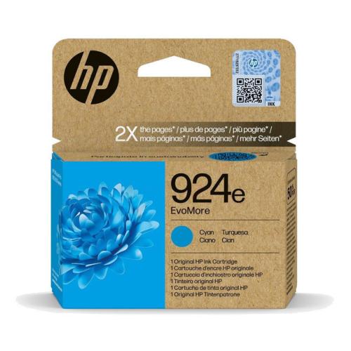 HP Wkład atramentowy cyjan (4K0U7NE / 924E)