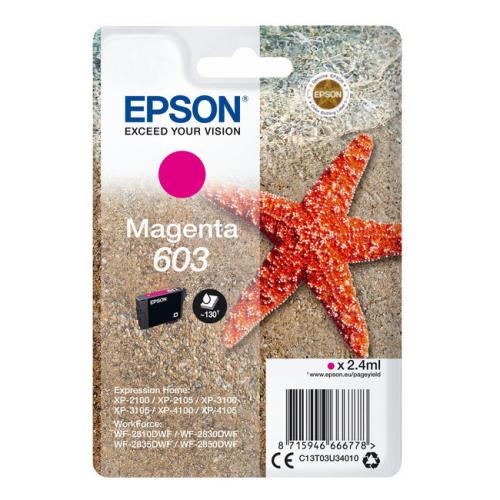 Epson Wkład atramentowy magenta (C13T03U34010 / 603)