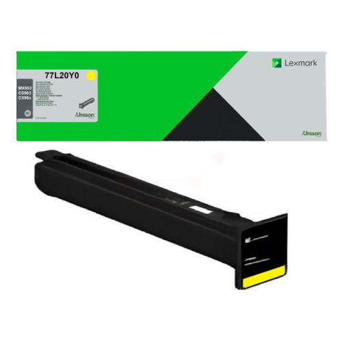 Lexmark Toner żółty (77L20Y0 / 077L20Y0) (Return)
