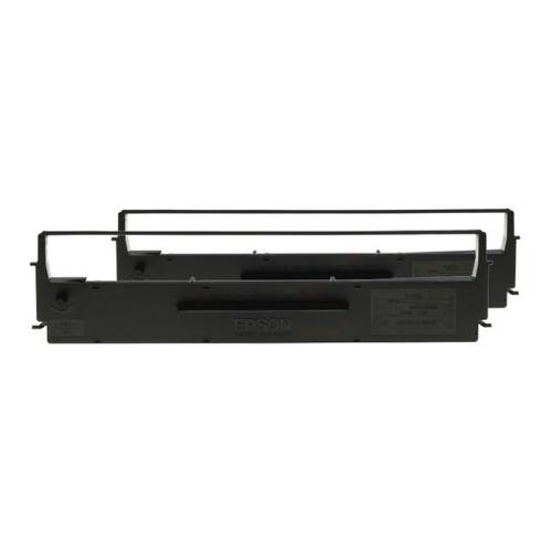 Epson Taśma barwiąca czarny (C13S015646 / 7753) (Podwójne opakowanie)