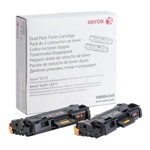 Xerox Toner czarny (106R04349 / 106R4349) (Podwójne opakowanie)