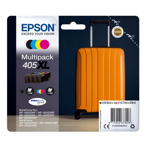 Epson Wkład atramentowy czarny / cyjan / magenta / żółty (C13T05H64010 / 405XL) (multipack, high capacity)