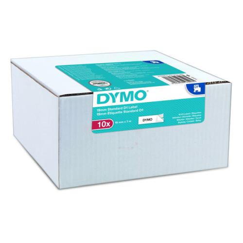 Dymo Etykiety czarny na biały (2093098 / D1), 19mm
