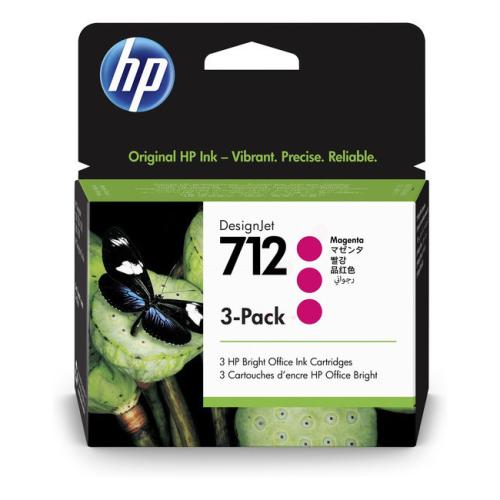 HP Wkład atramentowy magenta (3ED78A / 712) (multipack)