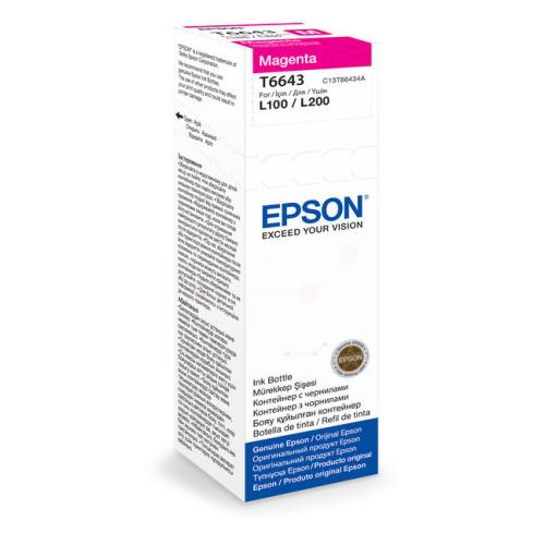 Epson Wkład atramentowy magenta (C13T66434A / T6643)
