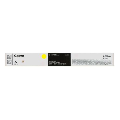 Canon Toner żółty (3766C002 / CEXV58Y)