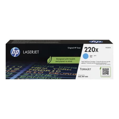 HP Toner cyjan (W2201X / 220X) (high capacity)