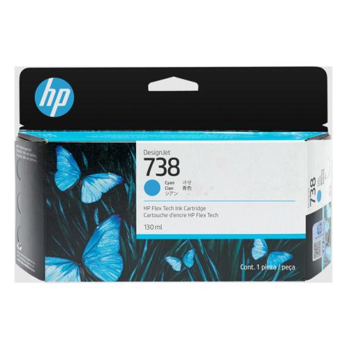 HP Wkład atramentowy cyjan (498N5A / 738)