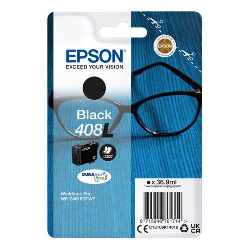 Epson Wkład atramentowy czarny (C13T09K14010 / 408L) (high capacity)