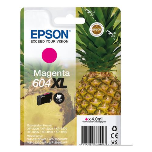 Epson Wkład atramentowy magenta (C13T10H34010 / 604XL) (high capacity)