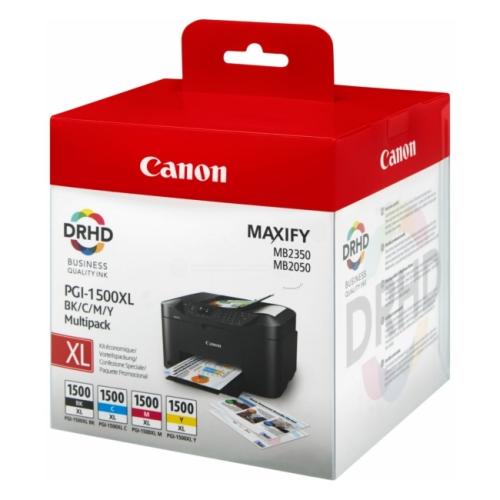 Canon Wkład atramentowy czarny / cyjan / magenta / żółty (9182B010 / PGI1500XLCMYBK) (multipack)