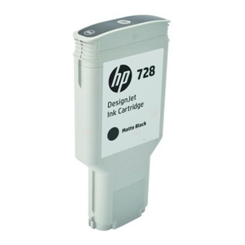 HP Wkład atramentowy czarny matowy (3WX25A / 728)