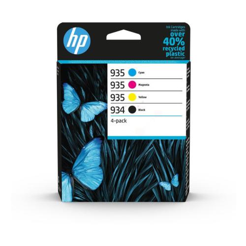 HP Wkład atramentowy czarny / cyjan / magenta / żółty (6ZC72AE / 934935) (multipack)